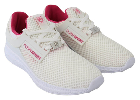 Plein Sport Exclusive White Runner Becky Sneakers - Hilstor