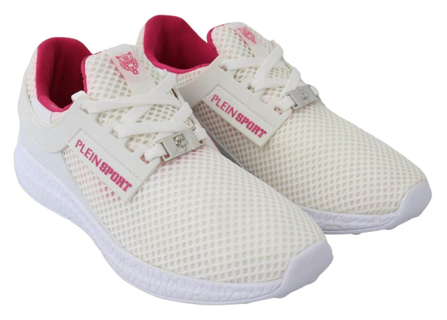 Plein Sport Exclusive White Runner Becky Sneakers - Hilstor