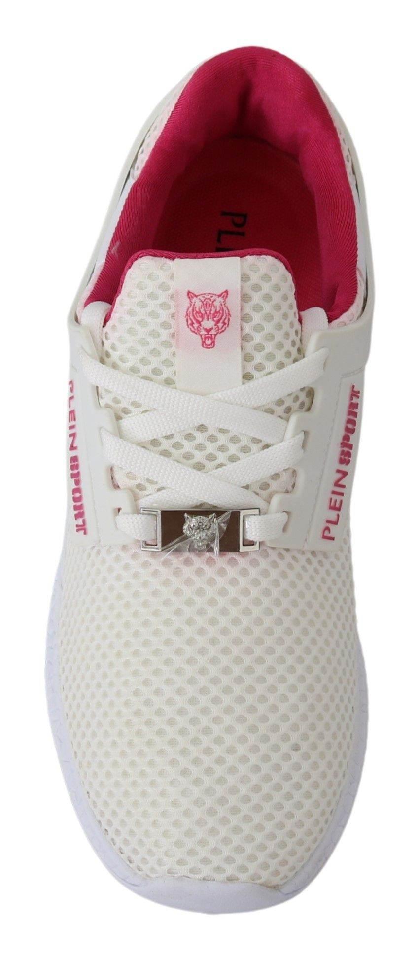 Plein Sport Exclusive White Runner Becky Sneakers - Hilstor