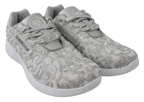 Plein Sport Silver Gleam Runner Joice Sneakers - Hilstor