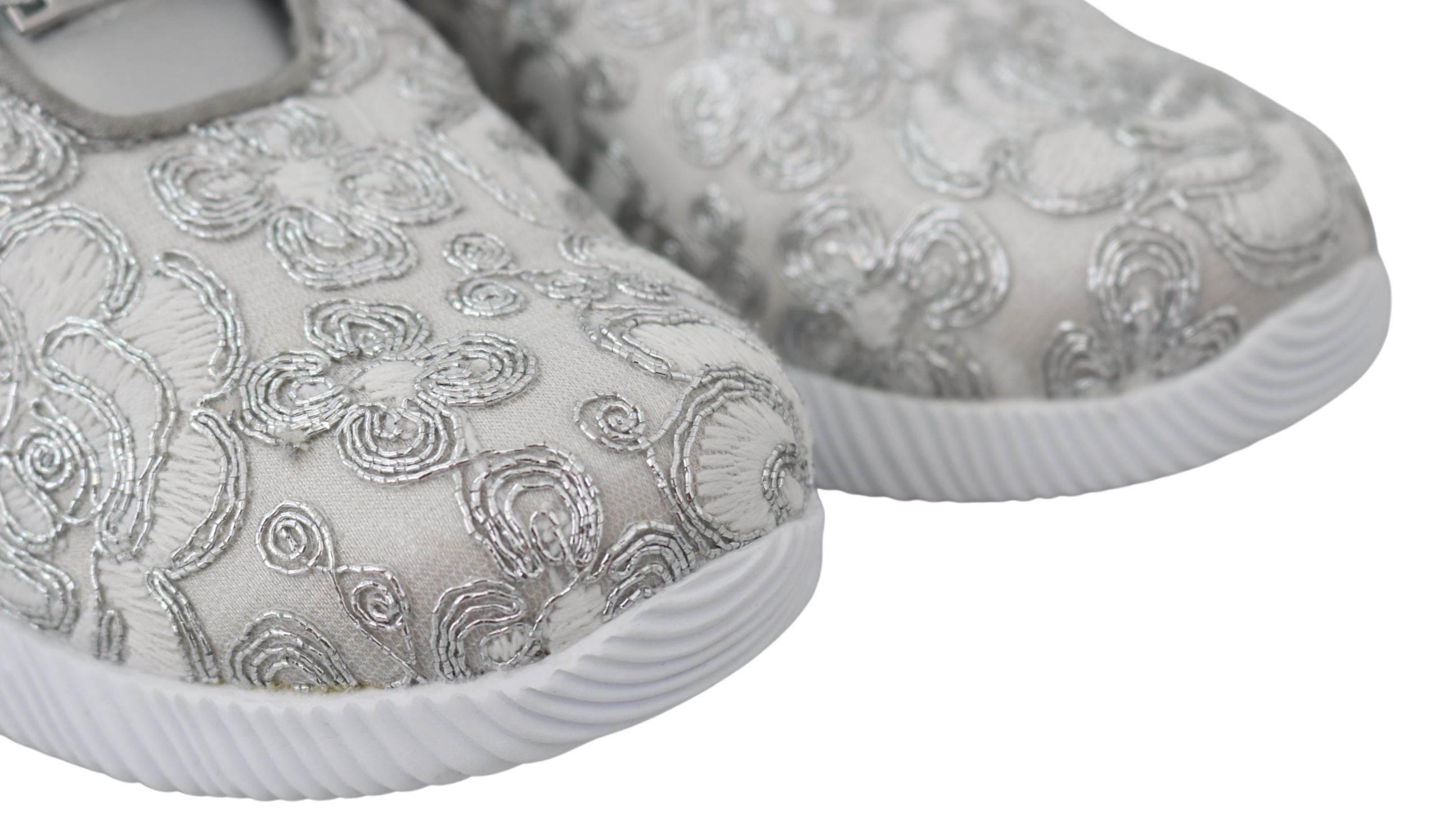 Plein Sport Silver Gleam Runner Joice Sneakers - Hilstor