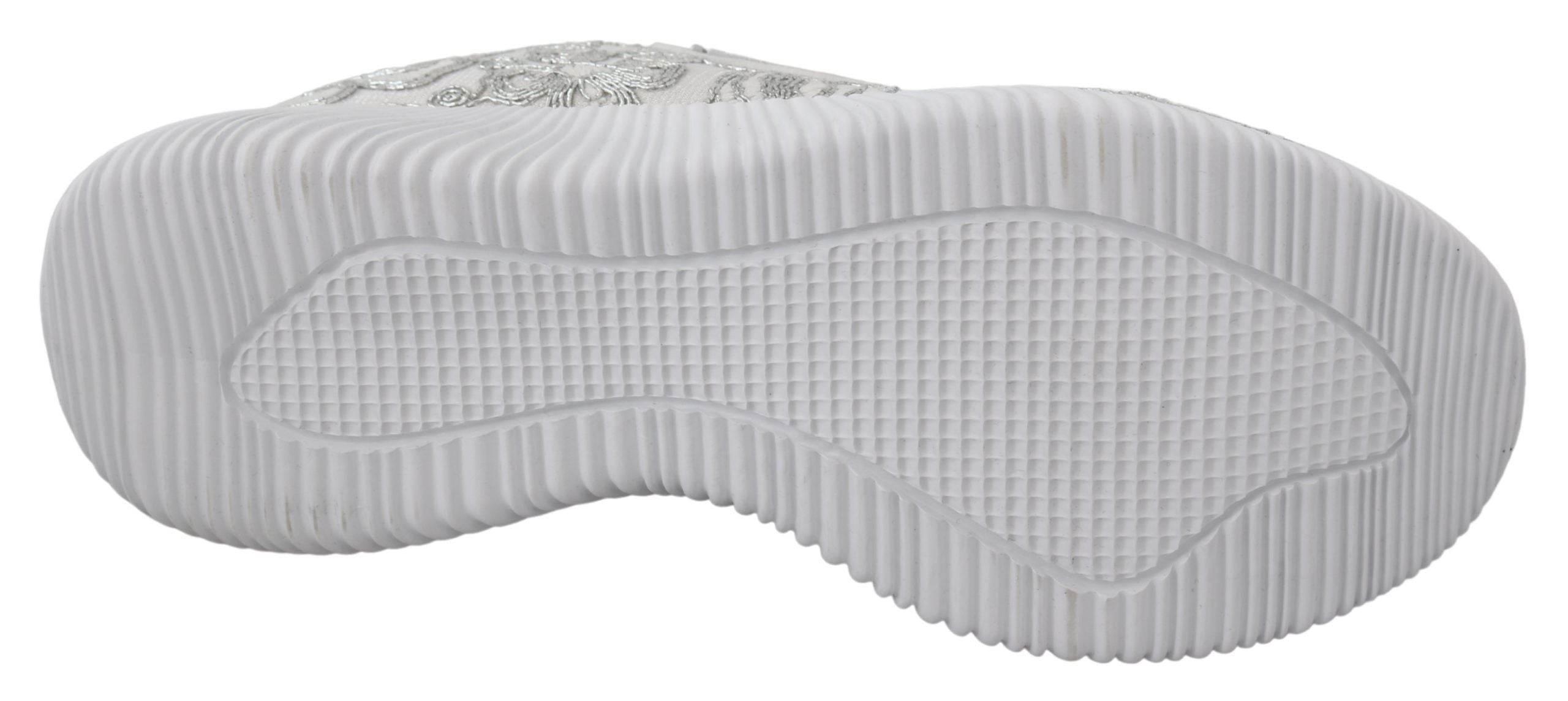 Plein Sport Silver Gleam Runner Joice Sneakers - Hilstor