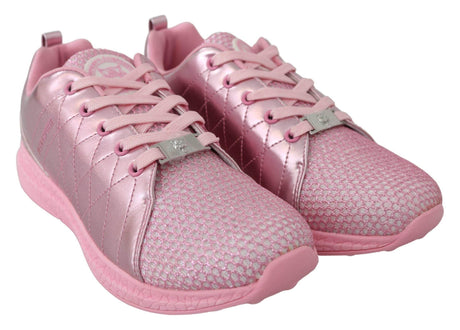 Plein Sport Chic Pink Blush Runner Gisella Sneakers - Hilstor
