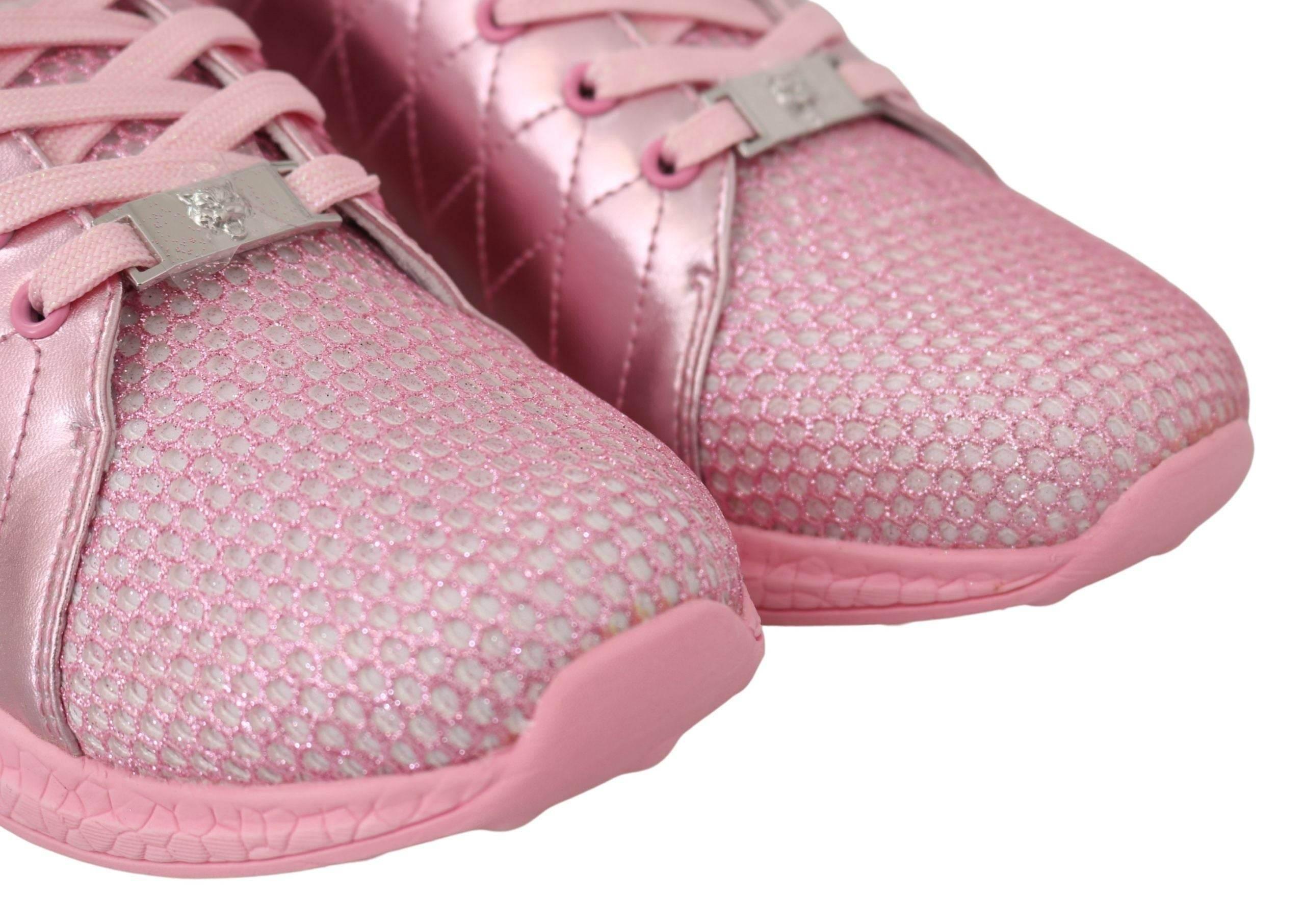 Plein Sport Chic Pink Blush Runner Gisella Sneakers - Hilstor