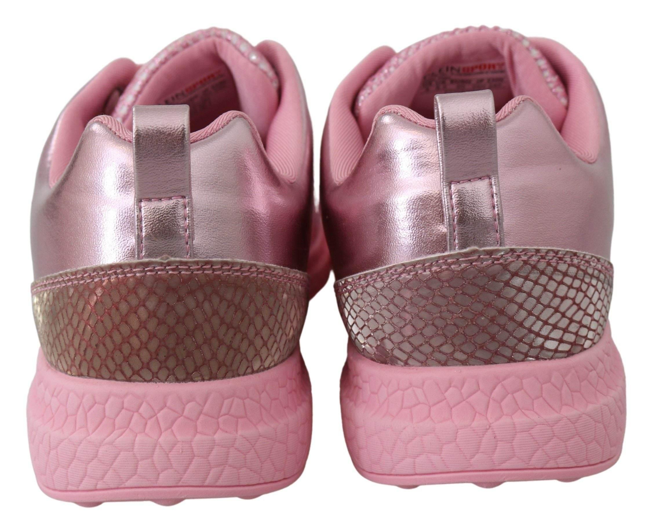 Plein Sport Chic Pink Blush Runner Gisella Sneakers - Hilstor