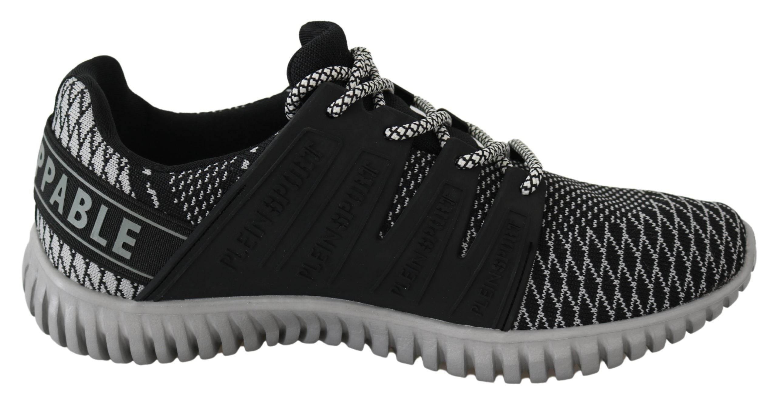 Plein Sport Exclusive Runner Mason Sneakers - Jet Black - Hilstor