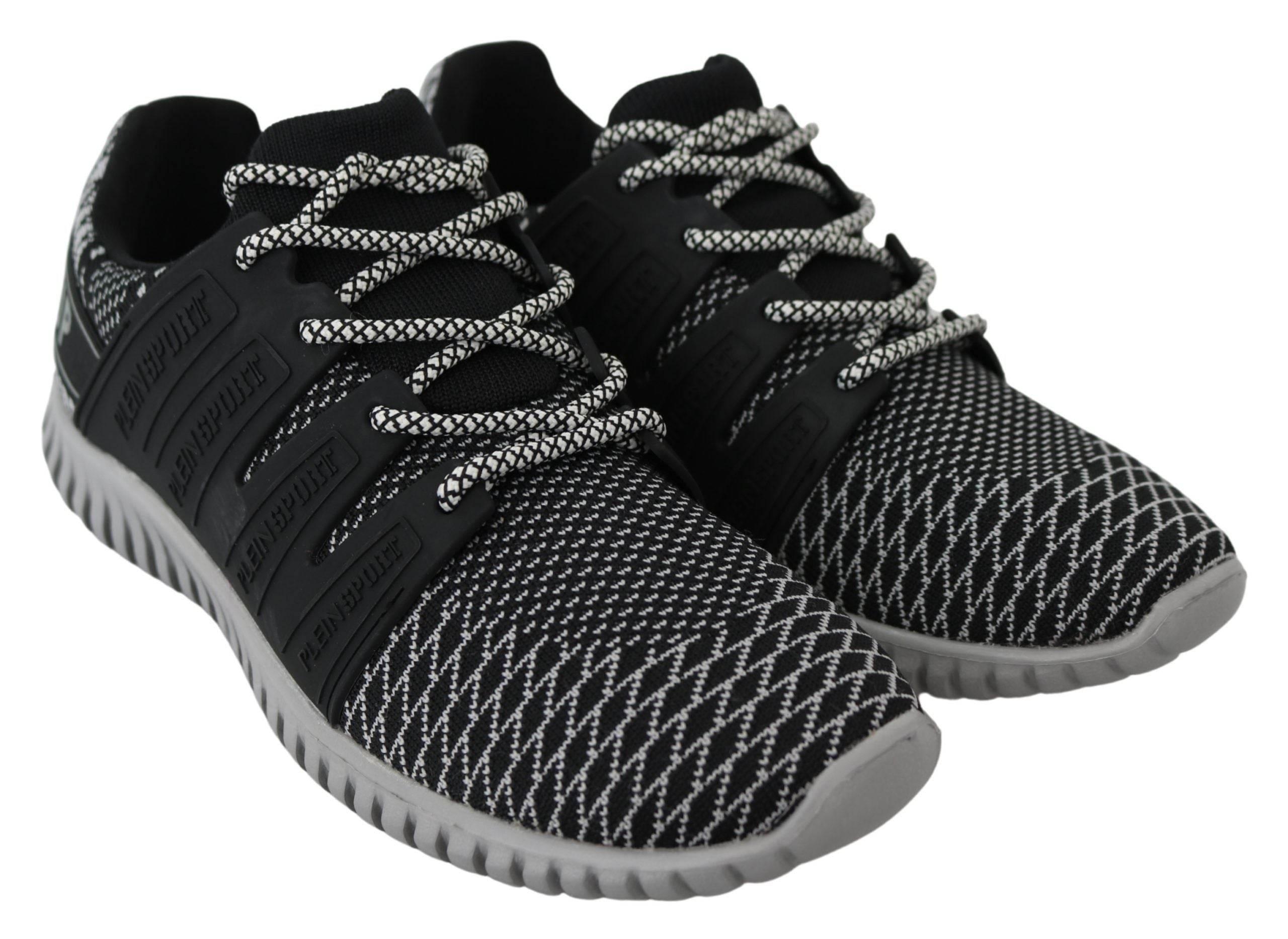 Plein Sport Exclusive Runner Mason Sneakers - Jet Black - Hilstor