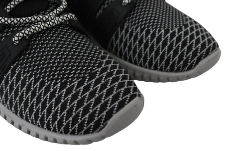 Plein Sport Exclusive Runner Mason Sneakers - Jet Black - Hilstor