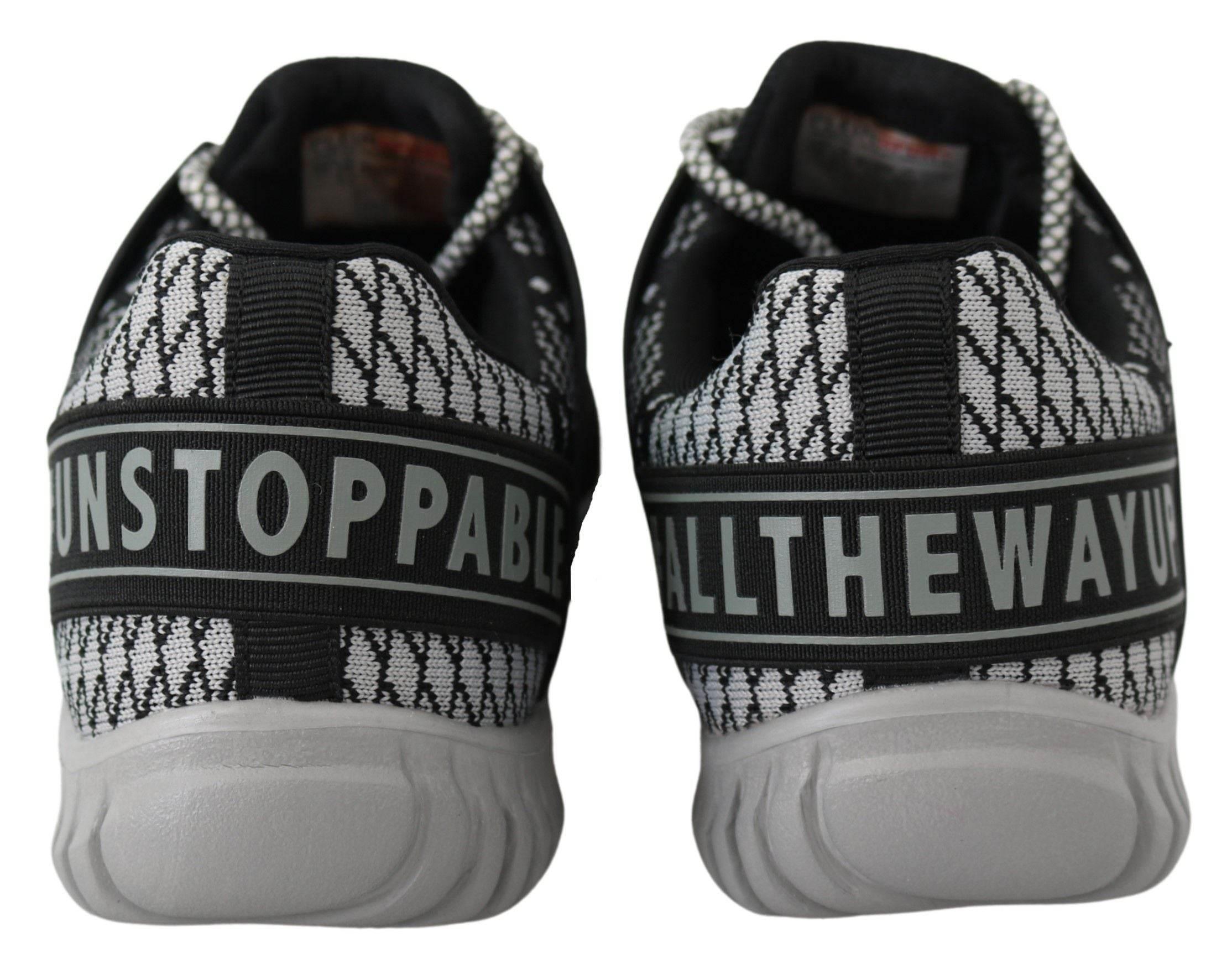 Plein Sport Exclusive Runner Mason Sneakers - Jet Black - Hilstor