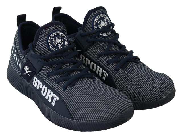 Plein Sport Exclusive Blue Indaco Carter Sneakers - Hilstor