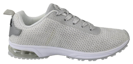 Plein Sport Glamorous Silver Gretel Sport Sneakers - Hilstor