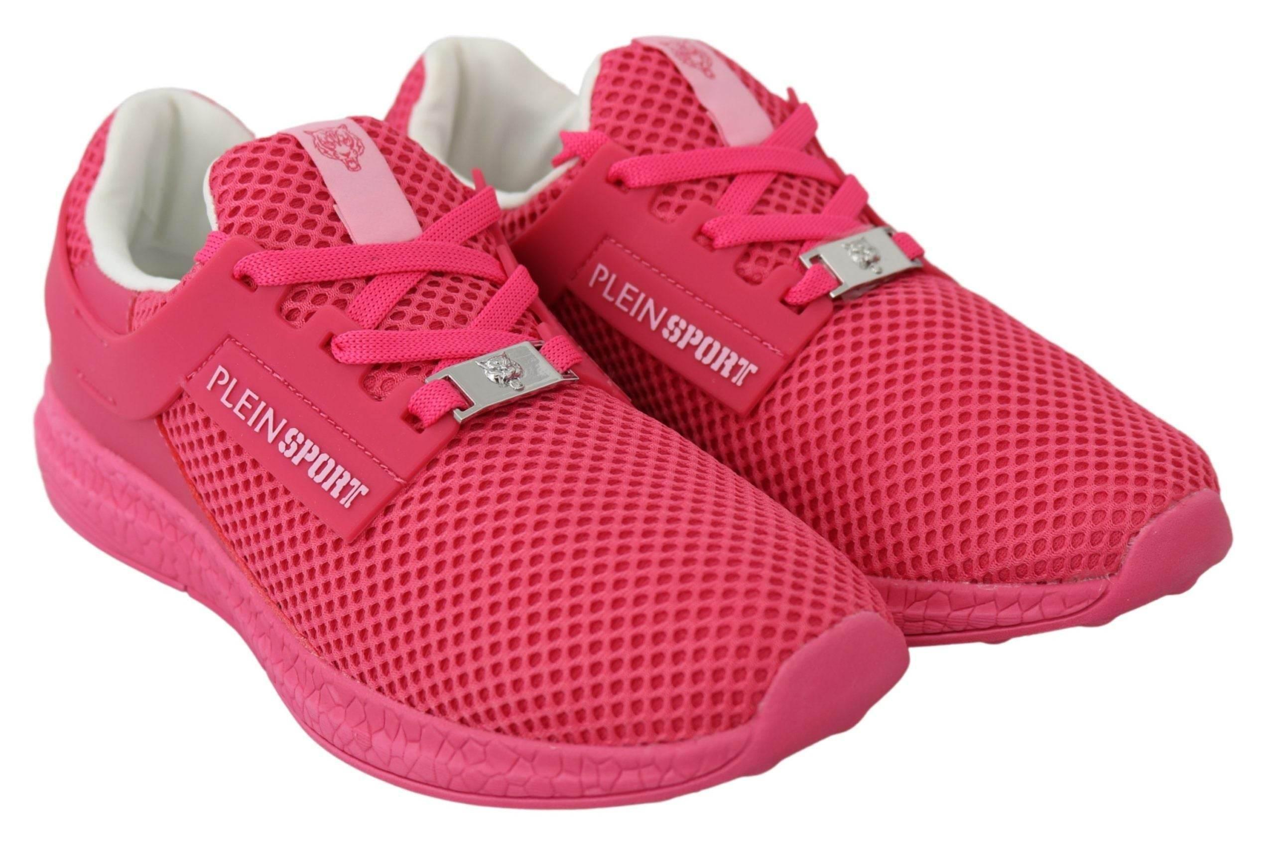 Plein Sport Elegant Fuxia Runner Becky Sneakers - Hilstor