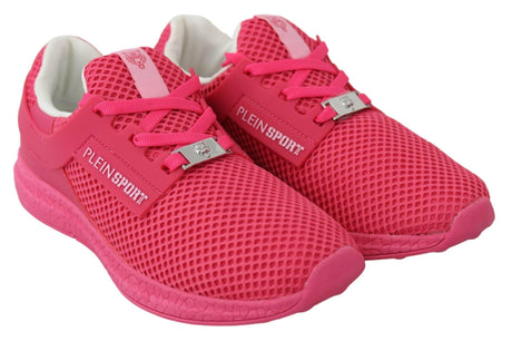 Plein Sport Elegant Fuxia Runner Becky Sneakers - Hilstor