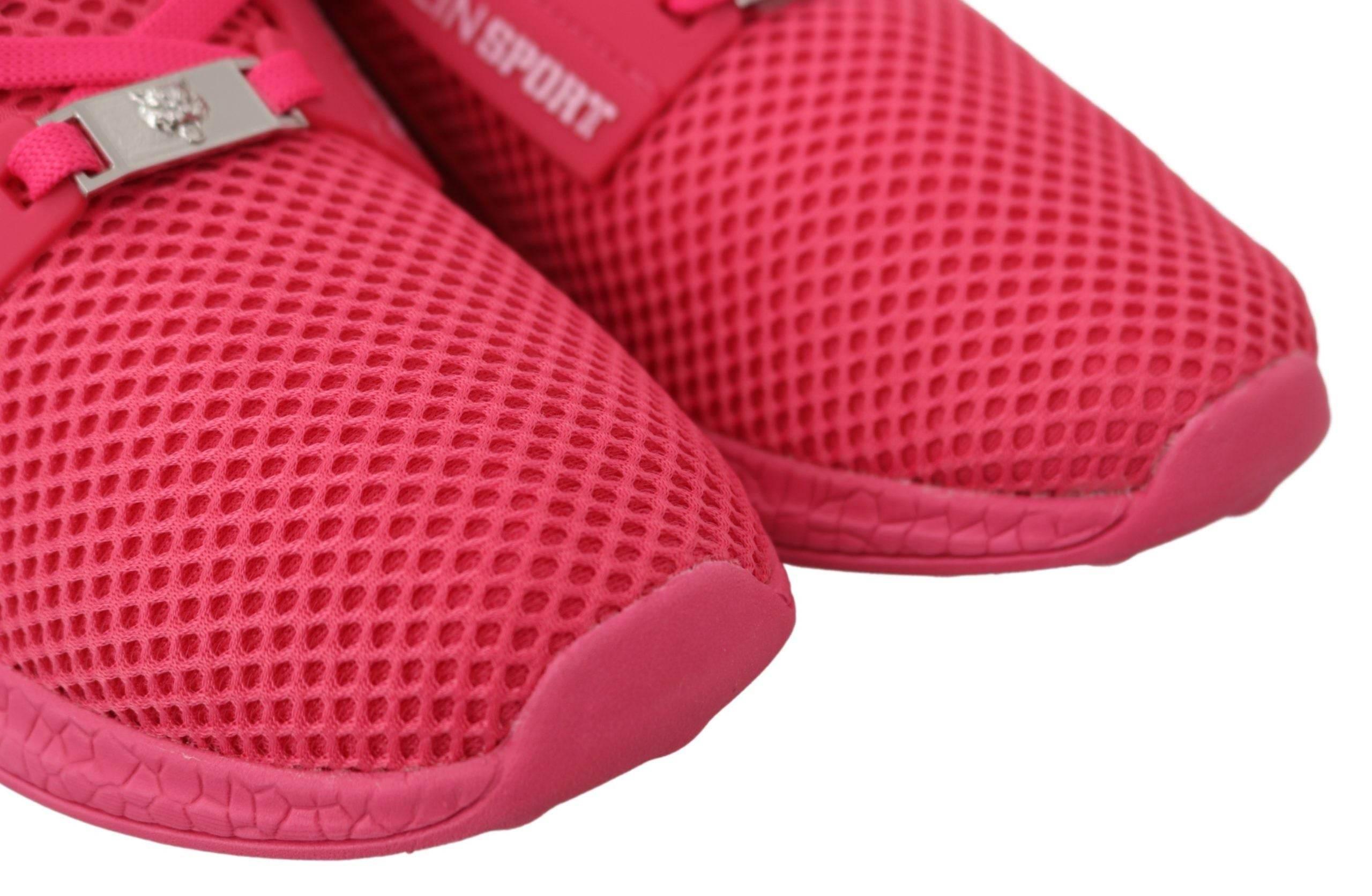 Plein Sport Elegant Fuxia Runner Becky Sneakers - Hilstor