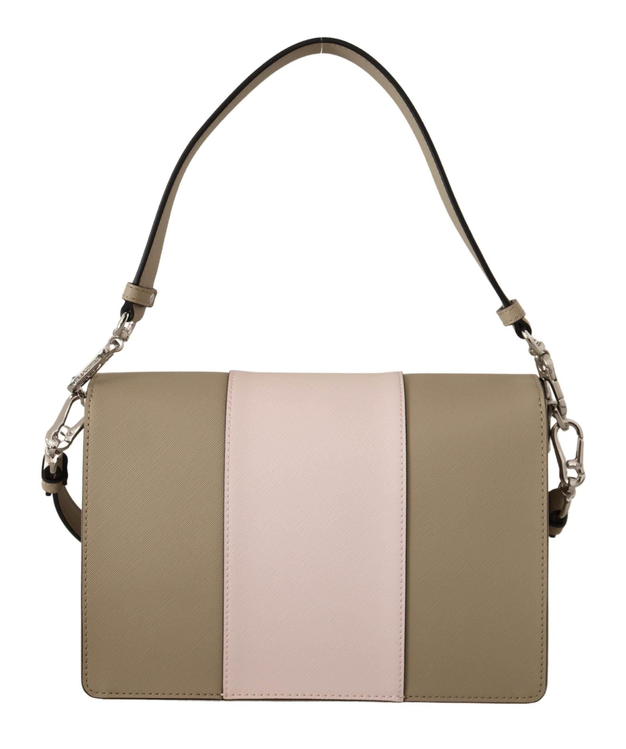 Karl Lagerfeld Chic Sage Shoulder Bag with Dual Straps - Hilstor