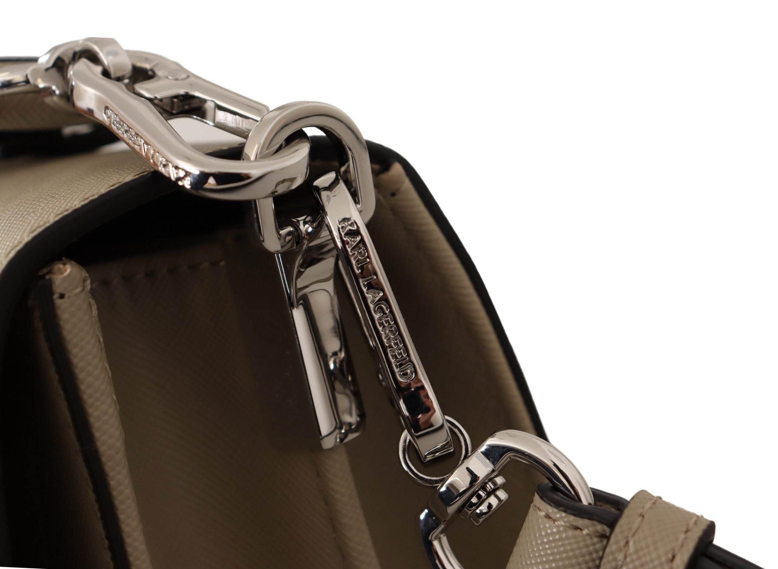 Karl Lagerfeld Chic Sage Shoulder Bag with Dual Straps - Hilstor