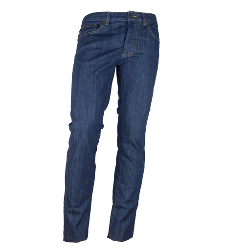 Cavalli Class Elegant Dark Blue Denim Essentials - Hilstor