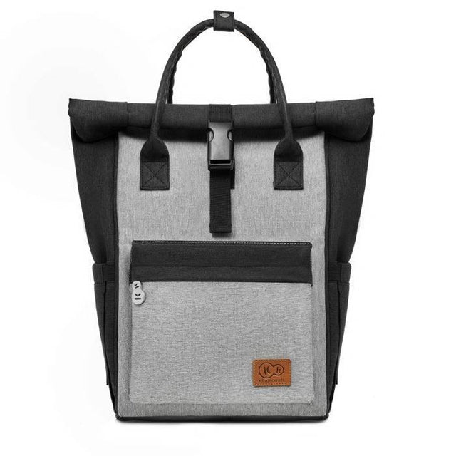 Diaper Backpack Moonpack – Multifunctional & Spacious | 9 Pockets, Changing Mat & Stroller Attachment - Hilstor