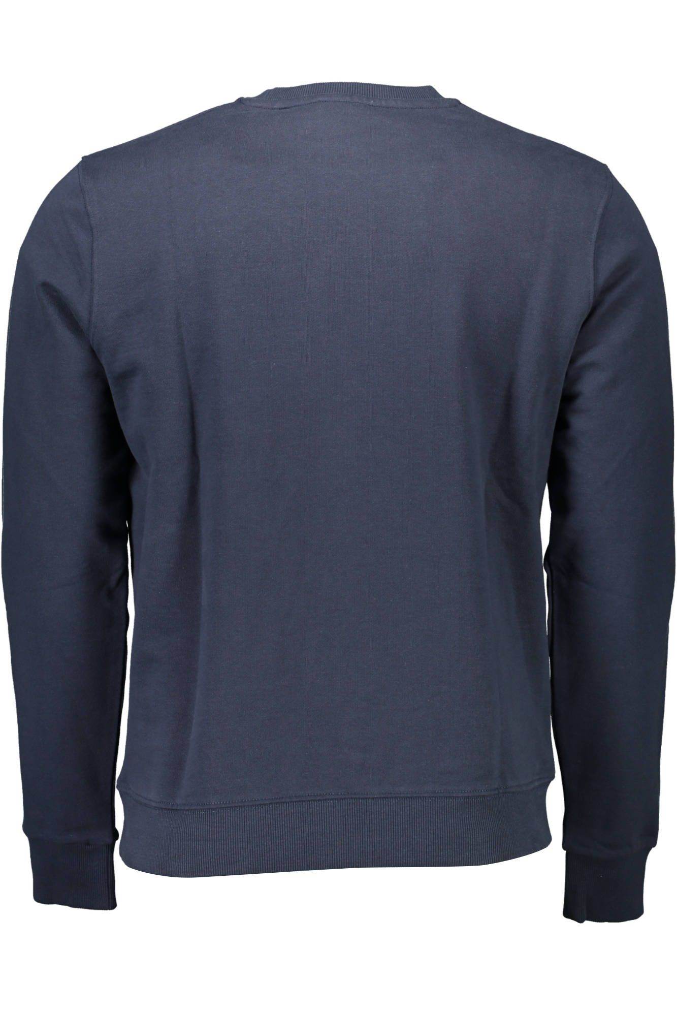 U.S. POLO ASSN. Blue Cotton Men Sweater - Hilstor