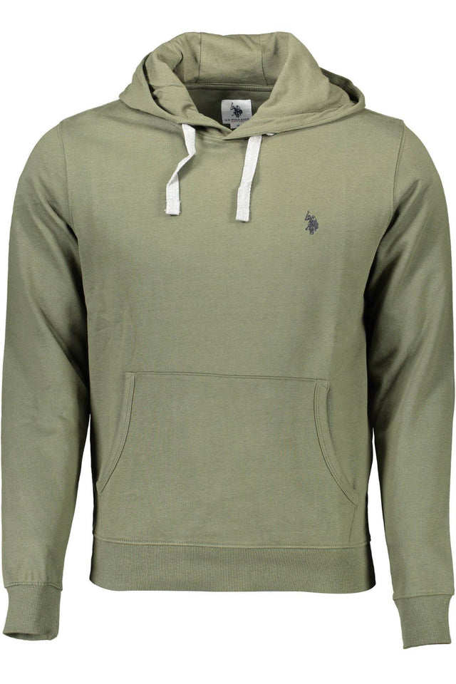 U.S. POLO ASSN. Green Cotton Men Sweater - Hilstor