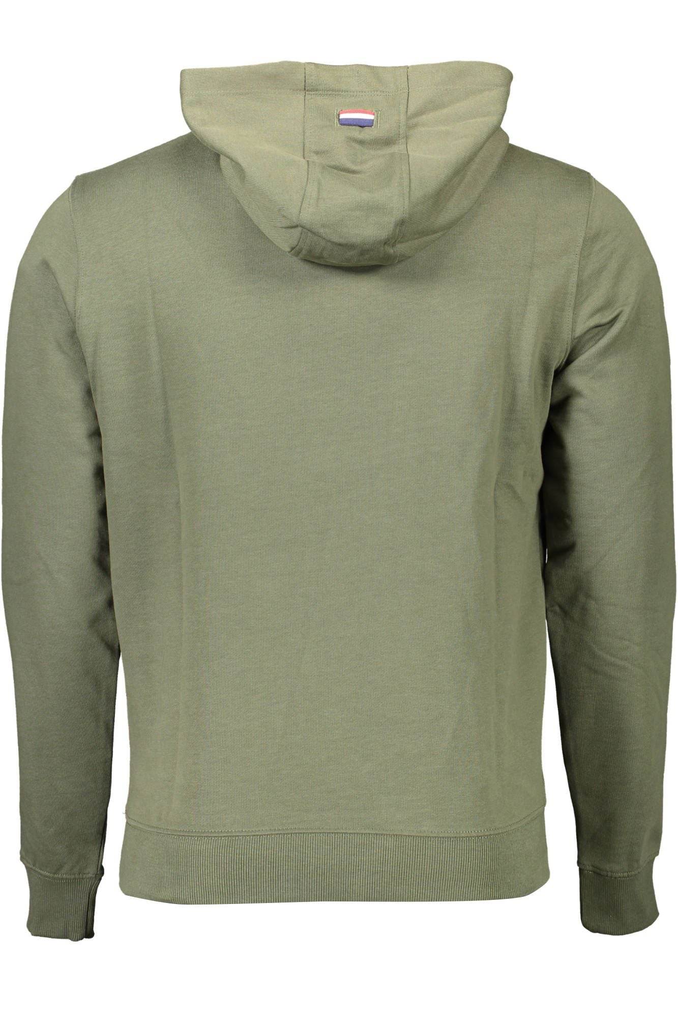 U.S. POLO ASSN. Green Cotton Men Sweater - Hilstor