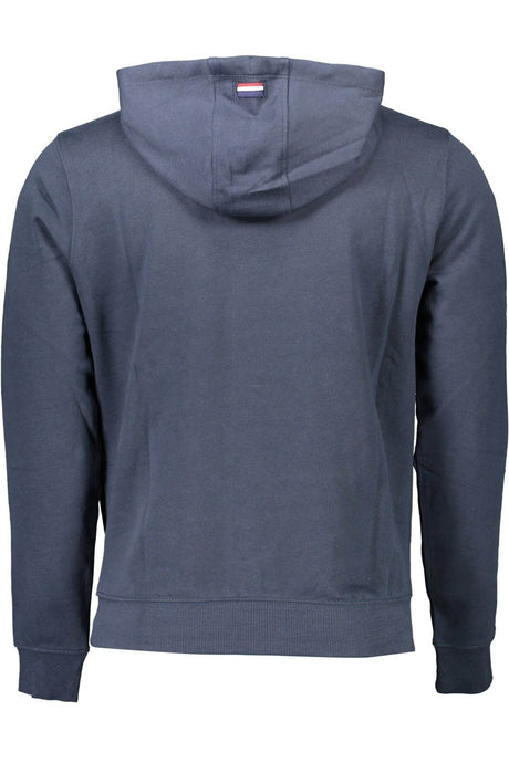 U.S. POLO ASSN. Blue Cotton Men Sweater - Hilstor