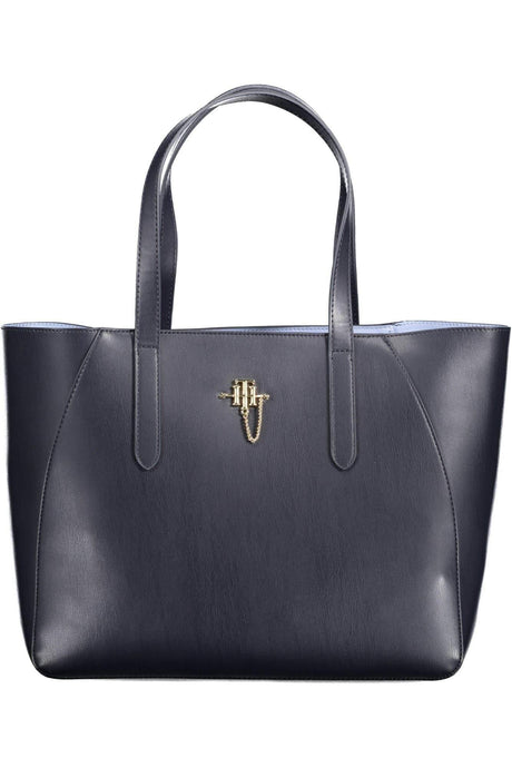 Tommy Hilfiger Blue Polyethylene Women Handbag - Hilstor