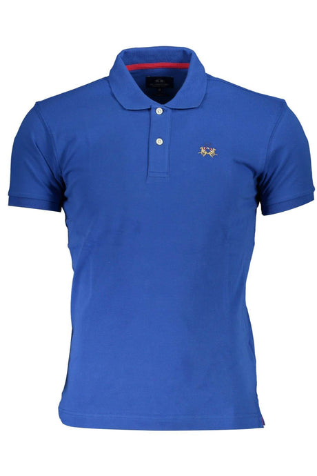La Martina Slim Fit Embroidered Polo with Contrast Details - Hilstor