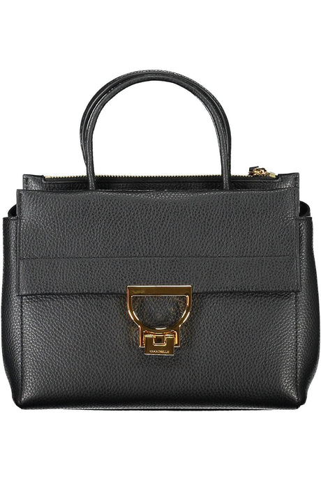 Coccinelle Black Leather Women Handbag - Hilstor