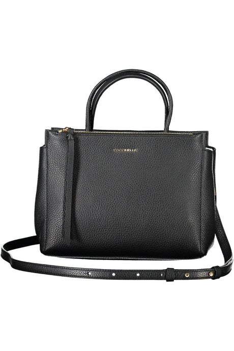 Coccinelle Black Leather Women Handbag - Hilstor