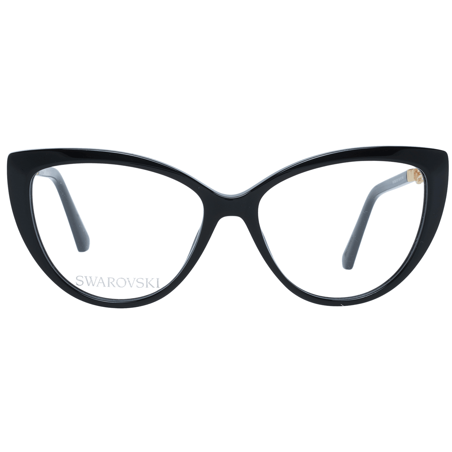 Swarovski Elegant Black Cat Eye Designer Eyeglasses - Hilstor