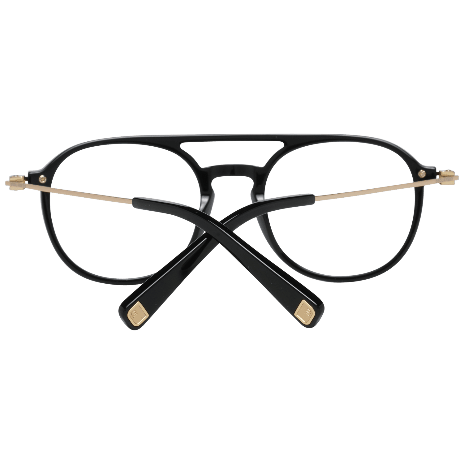 Dsquared² Sleek Black Full-Rim Designer Eyewear - Hilstor