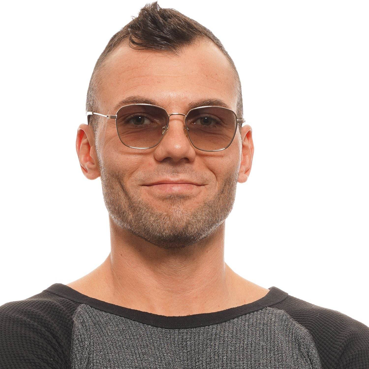 Ted Baker Gold Men Sunglasses - Hilstor
