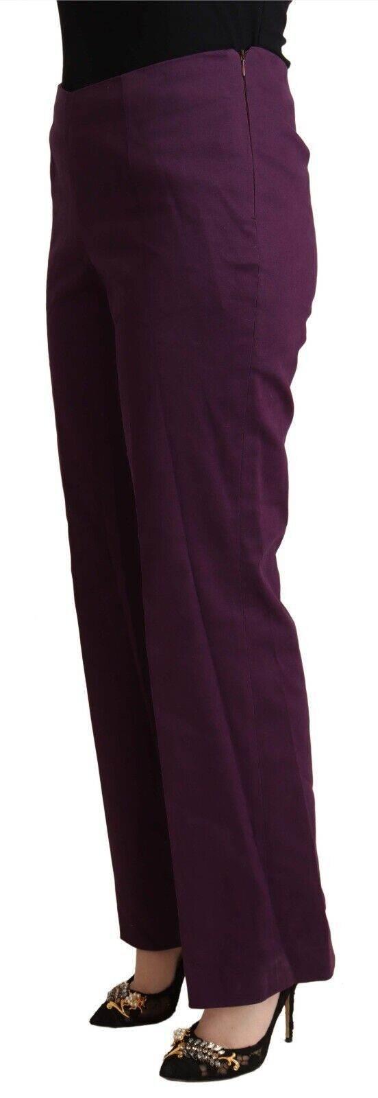 BENCIVENGA Violet High Waist Tapered Casual Pants - Hilstor