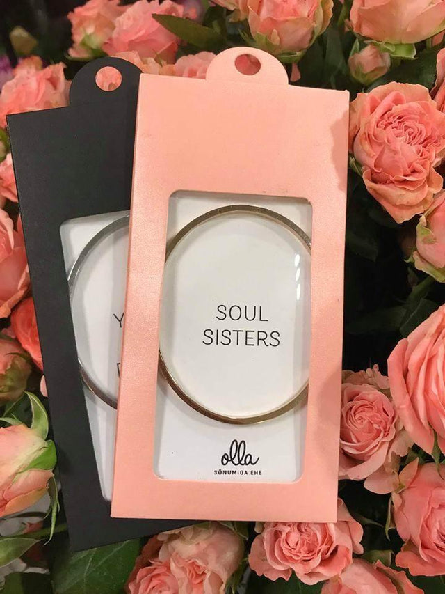 Soul Sisters Bracelet – Adjustable Stainless Steel – Lightweight & Durable – Made in Europe - Hilstor