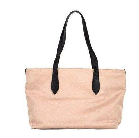Burberry Small Rose Beige Logo Branded Econyl Nylon Tote Shoulder Handbag Purse - Hilstor