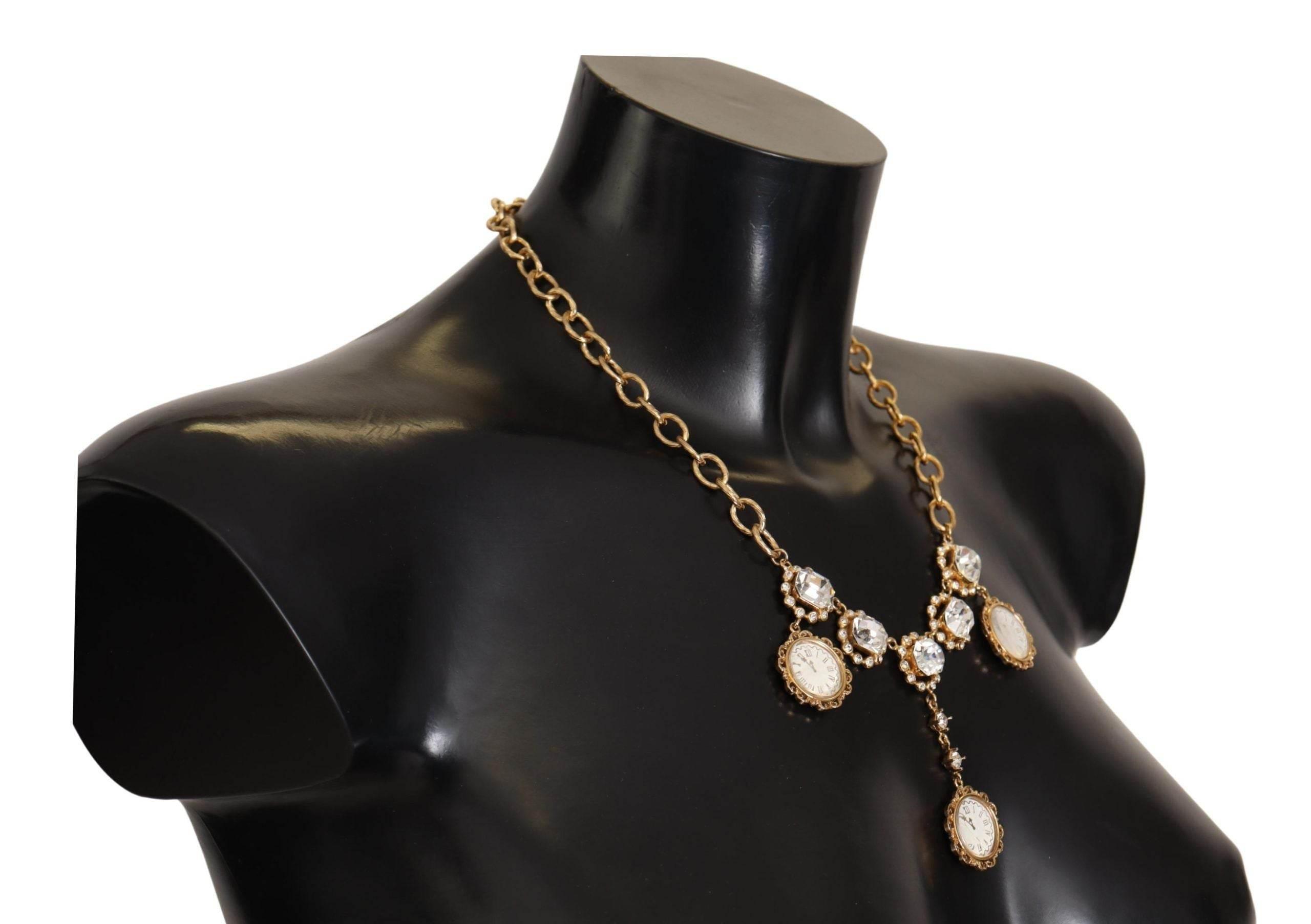 Dolce & Gabbana Elegant Timeless Statement Necklace - Hilstor