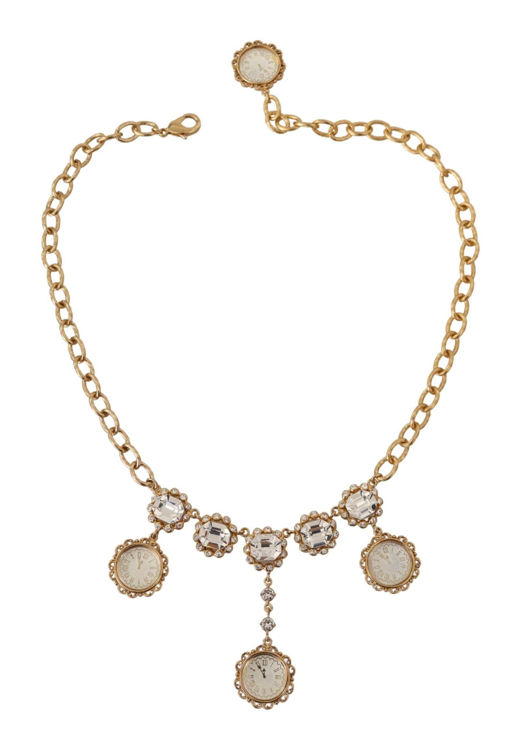 Dolce & Gabbana Elegant Timeless Statement Necklace - Hilstor