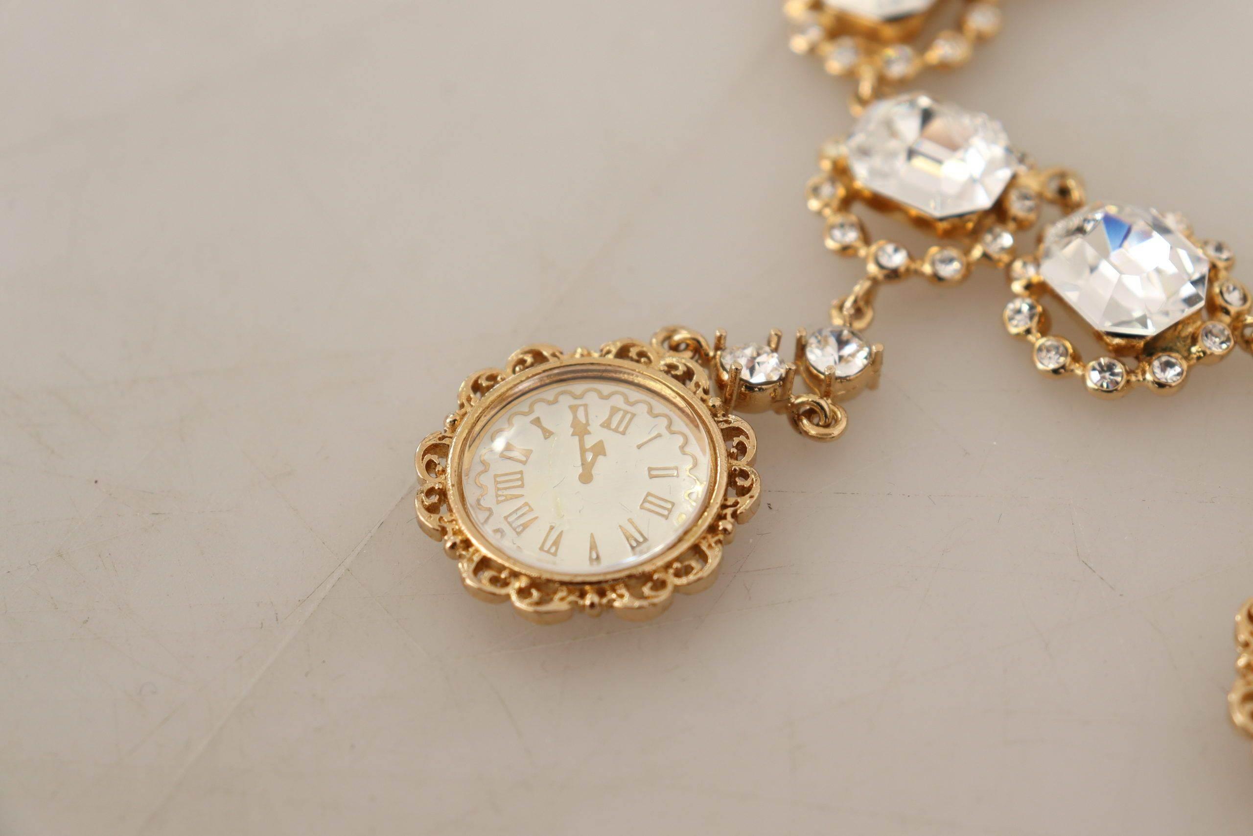 Dolce & Gabbana Elegant Timeless Statement Necklace - Hilstor