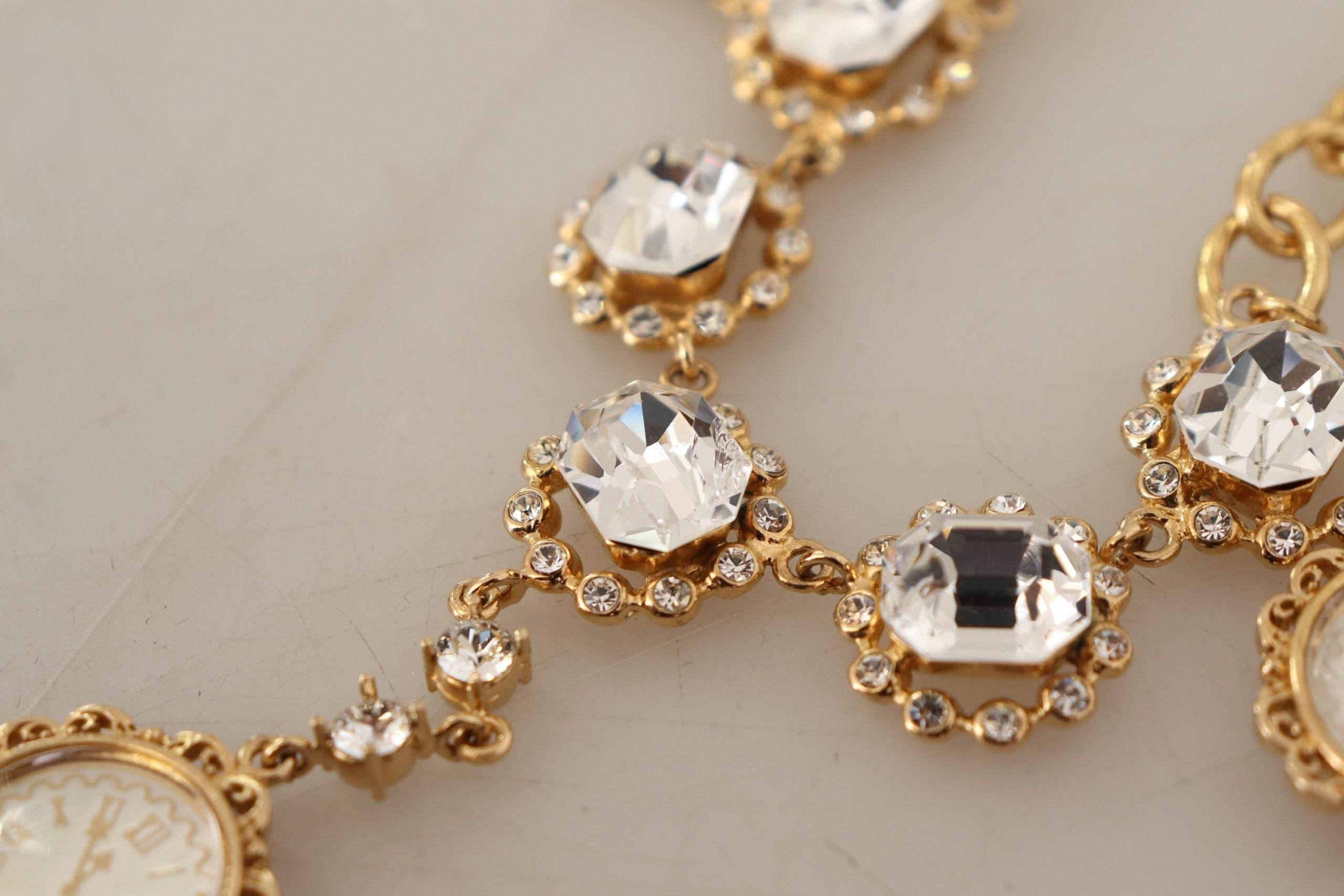 Dolce & Gabbana Elegant Timeless Statement Necklace - Hilstor