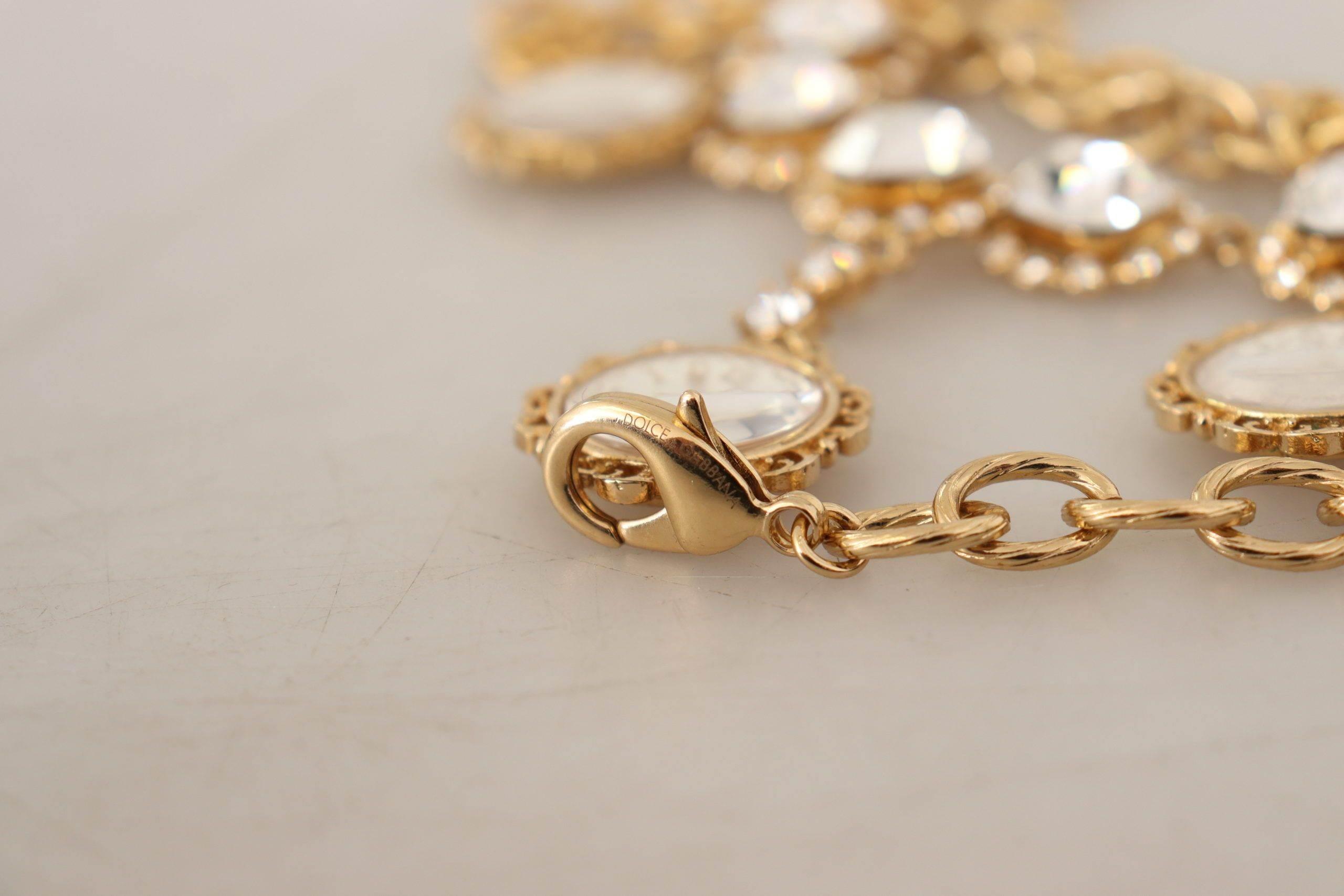 Dolce & Gabbana Elegant Timeless Statement Necklace - Hilstor