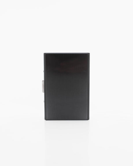Metal Card Holder NK285 – Black, Slim & Durable, Made in Europe | 6 Card Slots - Hilstor
