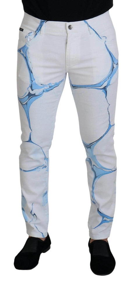 Dolce & Gabbana Elegant Slim Fit Casual Jeans - Hilstor