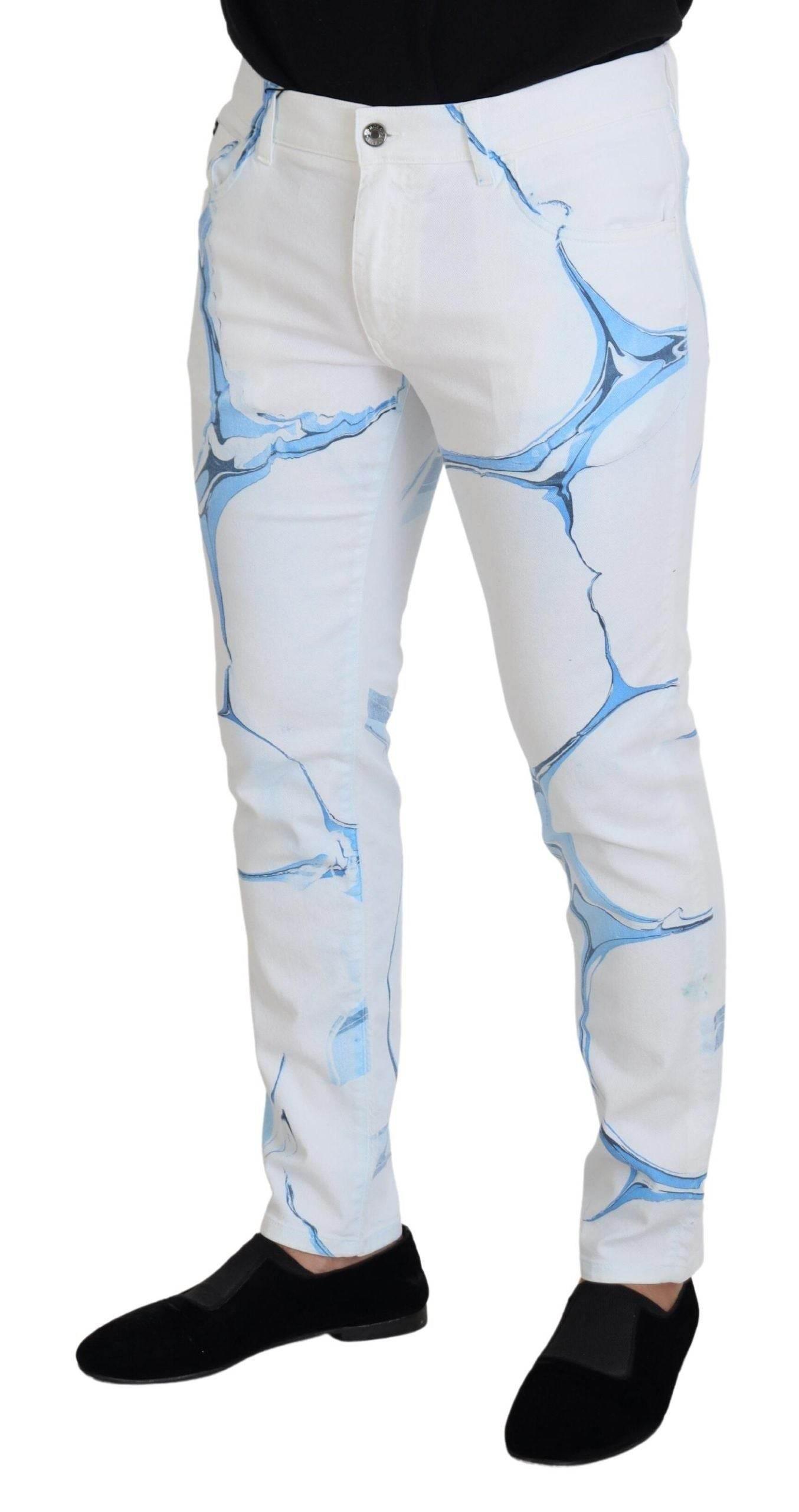 Dolce & Gabbana Elegant Slim Fit Casual Jeans - Hilstor