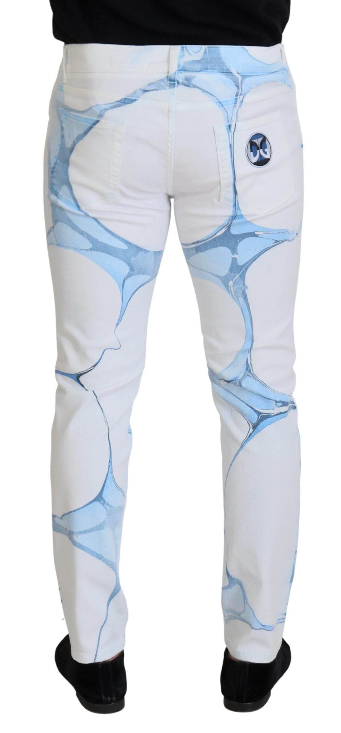 Dolce & Gabbana Elegant Slim Fit Casual Jeans - Hilstor