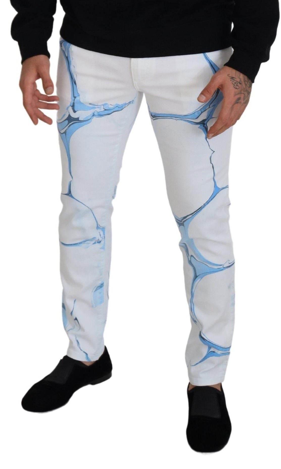 Dolce & Gabbana Elegant Slim Fit Casual Jeans - Hilstor