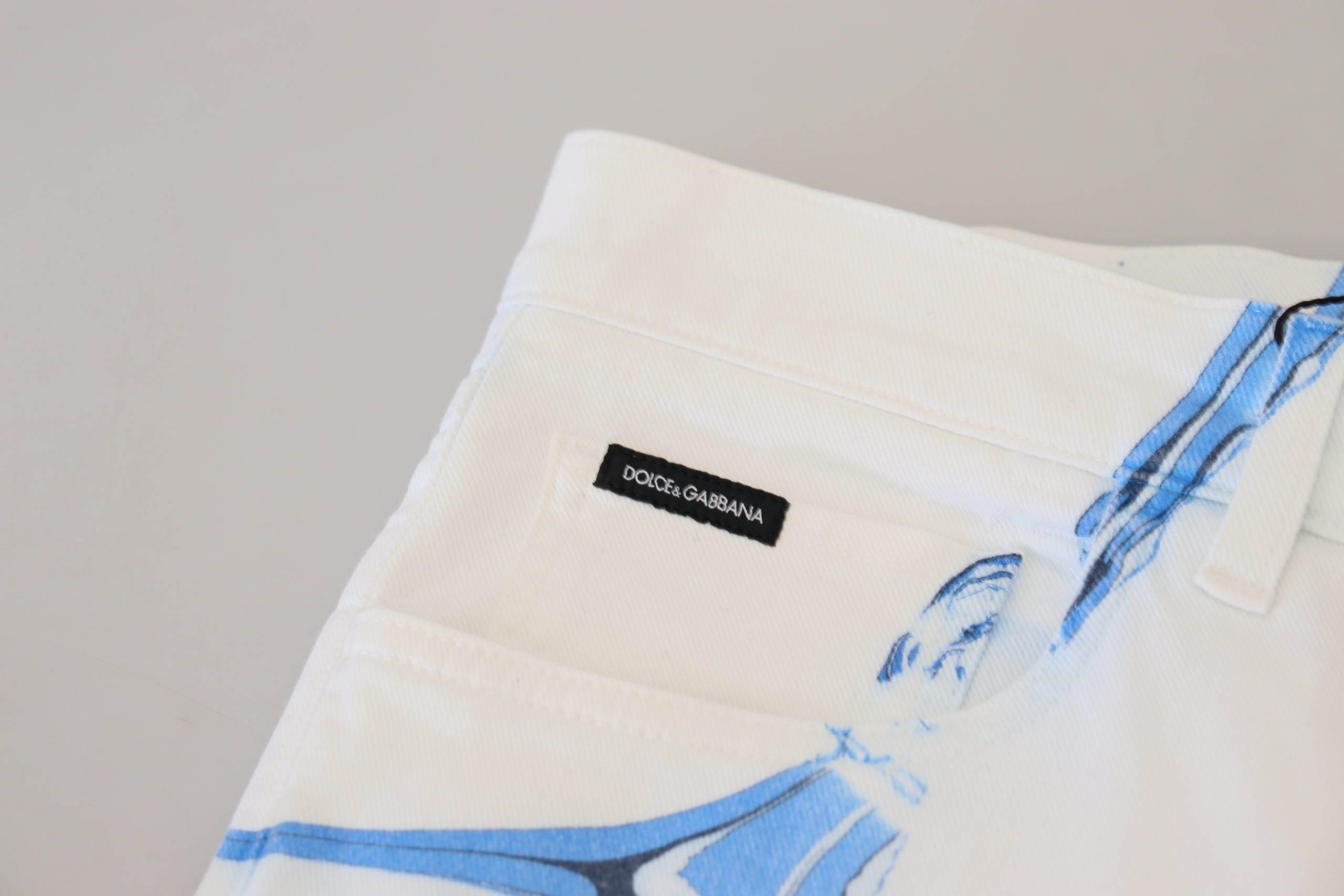 Dolce & Gabbana Elegant Slim Fit Casual Jeans - Hilstor