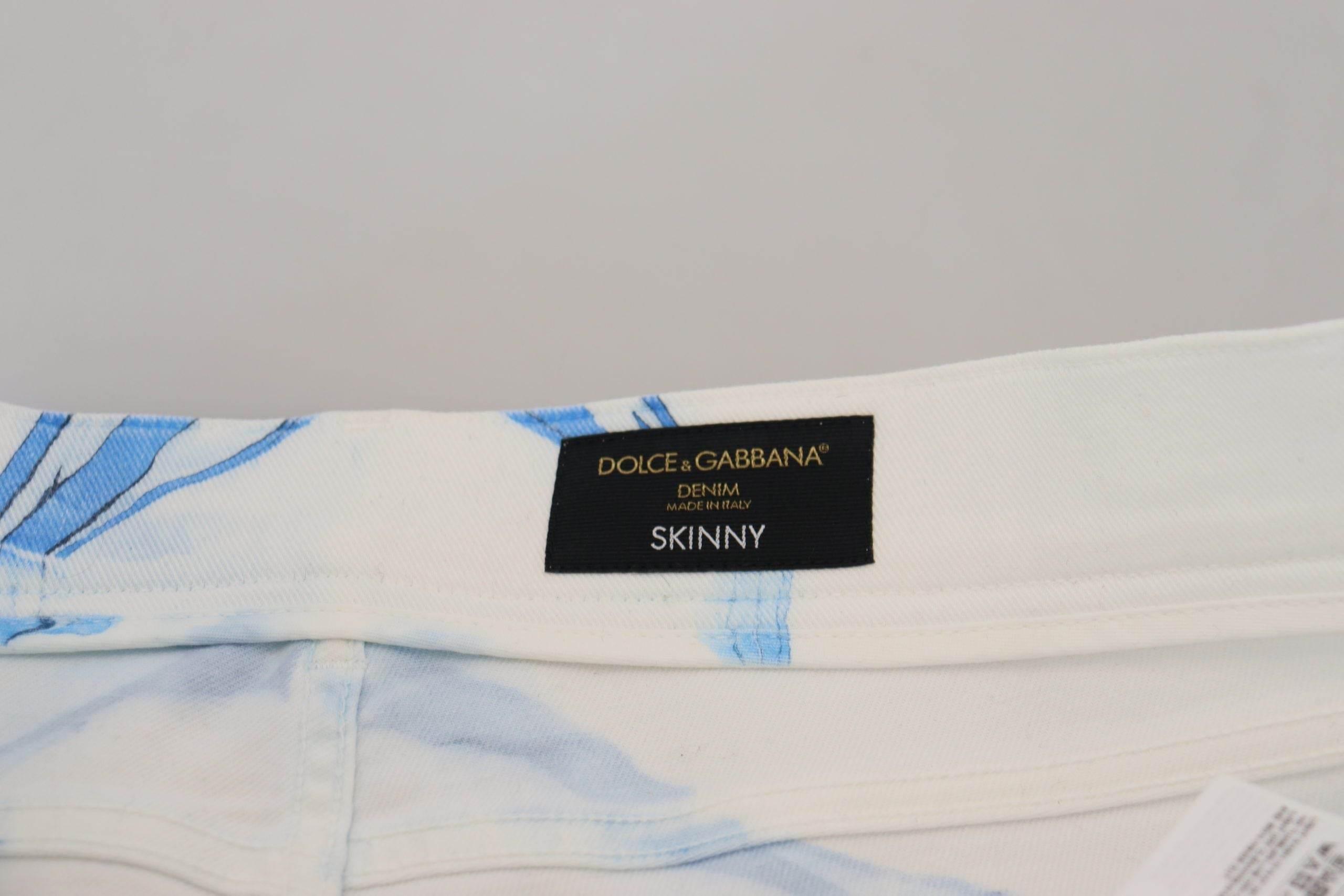 Dolce & Gabbana Elegant Slim Fit Casual Jeans - Hilstor