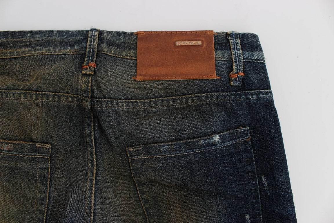 Acht Elegant Straight Fit Men's Denim Jeans - Hilstor