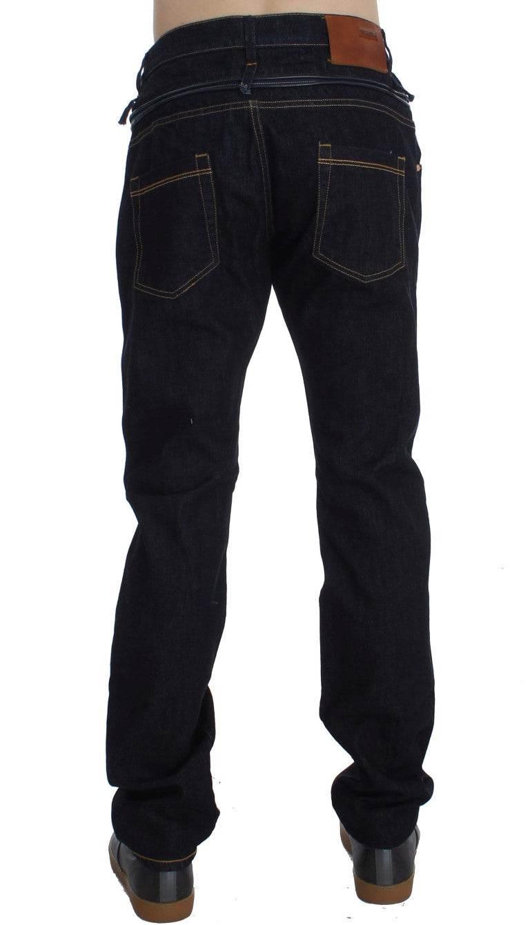 Acht Elegant Straight Fit Mens Luxury Jeans - Hilstor